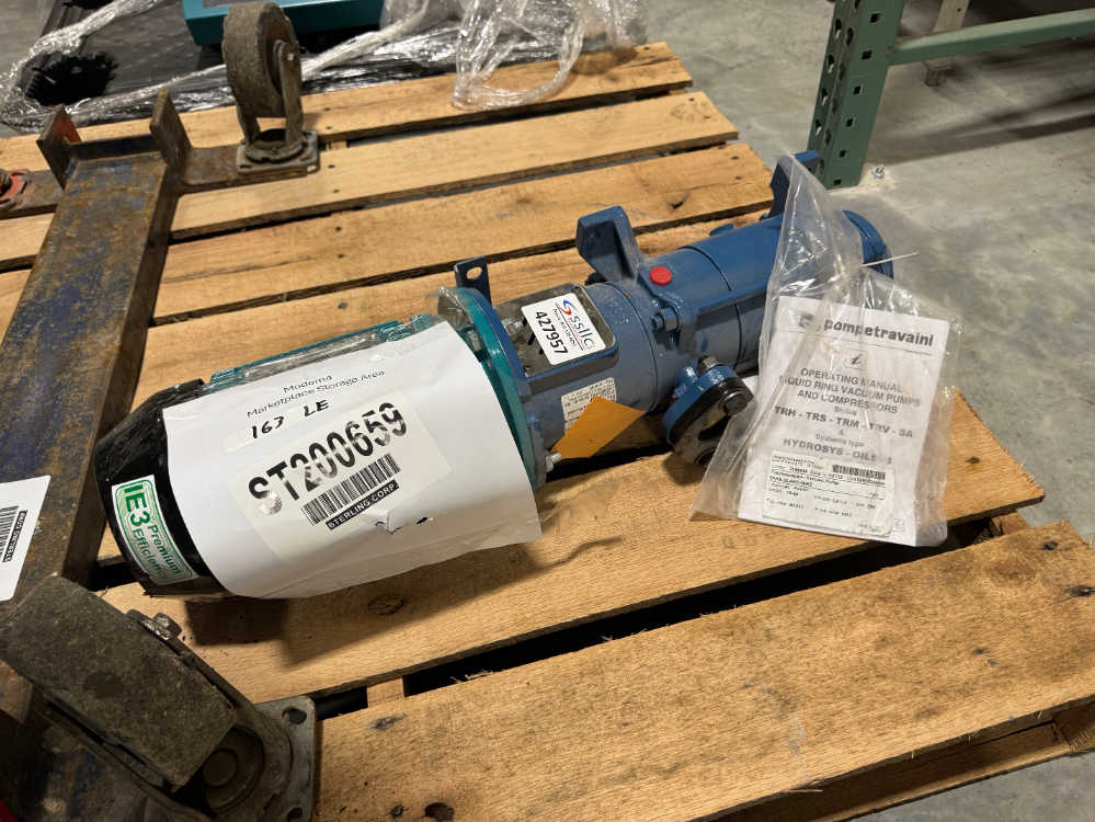 Image of Pompetravaini Liquid Ring Vacuum Pump